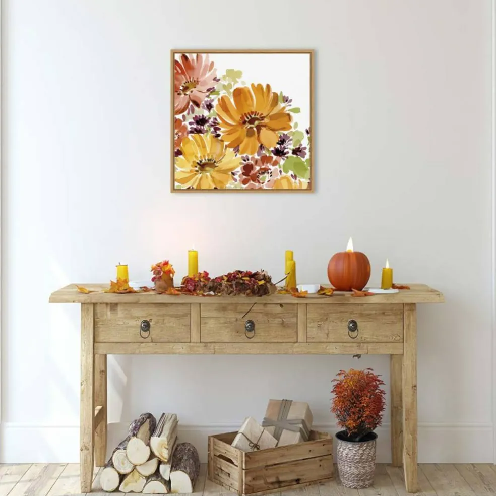 Autumn Joy IV by Katrina Pete Framed Canvas Wall Art
