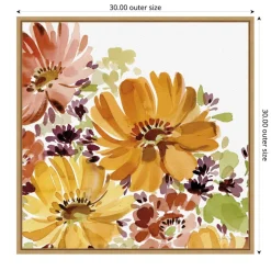 Autumn Joy IV by Katrina Pete Framed Canvas Wall Art