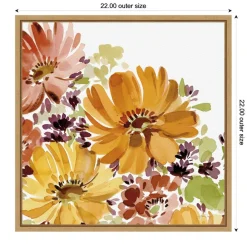 Autumn Joy IV by Katrina Pete Framed Canvas Wall Art