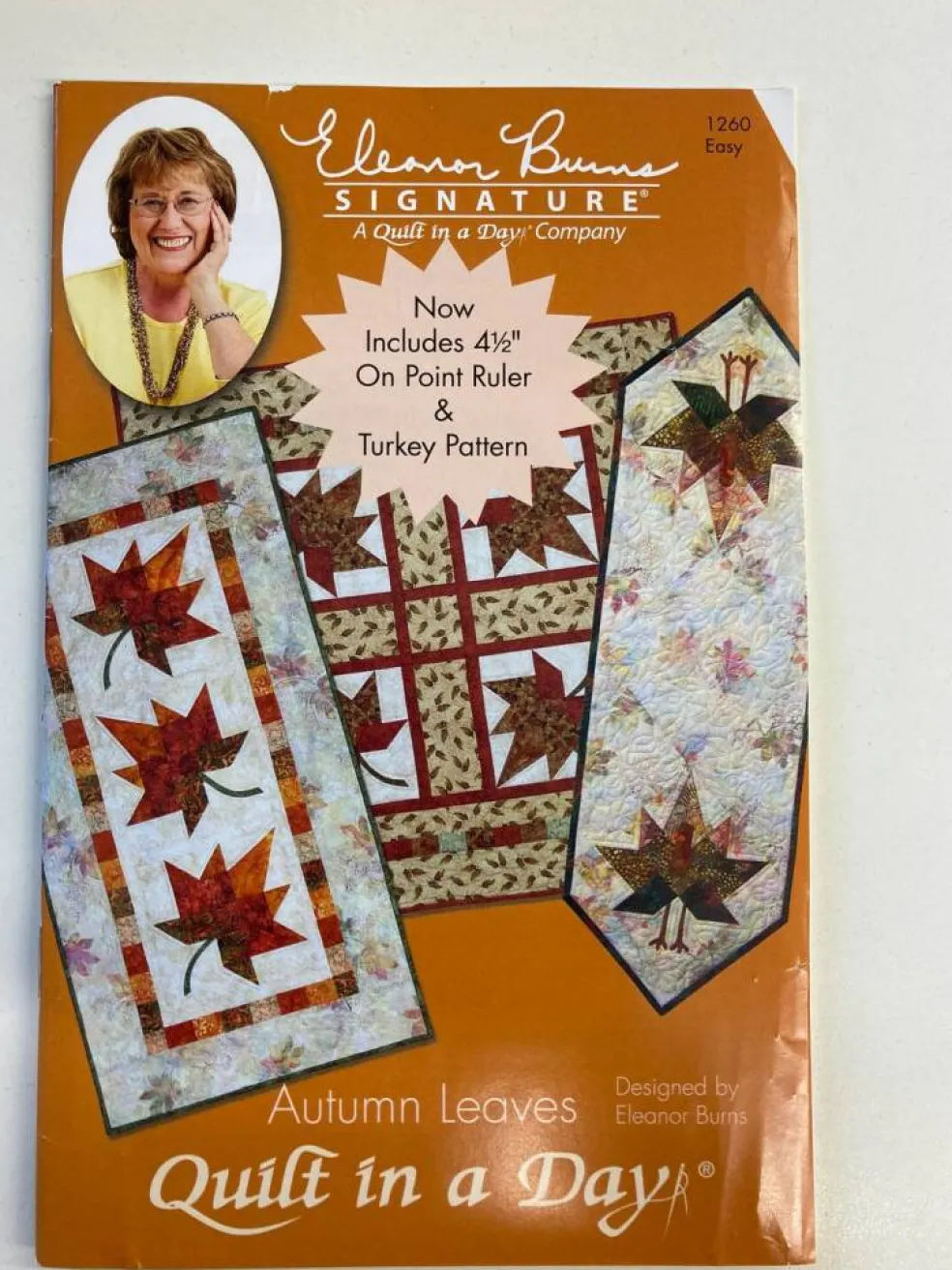 Autumn Leaves: Eleanor Burns Signature Quilt Pattern 735272012603
