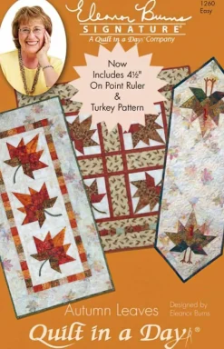 Autumn Leaves: Eleanor Burns Signature Quilt Pattern 735272012603