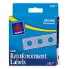 Avery Consumer Products Reinforcements- .25in. Diameter- 200-Box- Clear
