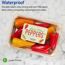 Avery Durable Waterproof Shipping Labels with Sure Feed Technology, 3-1/3