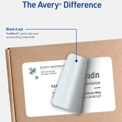 Avery Full-Sheet Printable Shipping Labels, 8.5