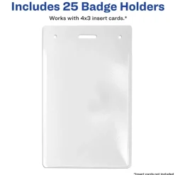 Avery Heavy Duty Badge Holders, 4