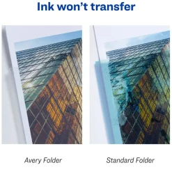 Avery Heavy Duty Plastic Document Sleeves, Holds up to 25 Sheets, 12 Clear Sleeves (72611)