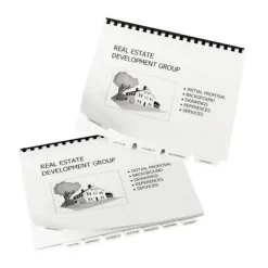 Avery Print-On 11 in. x 8.5 in. 5-Tab Customizable Unpunched Dividers - White (5/Pack)
