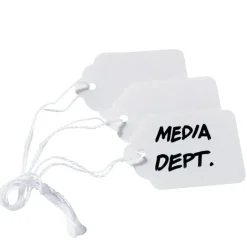 Avery White Marking Tags, Strung, 2.1 x 1.4-Inches, Pack of 1000 (12202)
