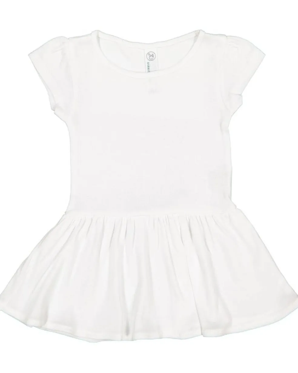 Baby Cotton Rib Dress, Various Sizes by Rabbit Skins®