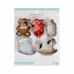Baby Stainless Steel Mini Cookie Cutter Set by Celebrate It®