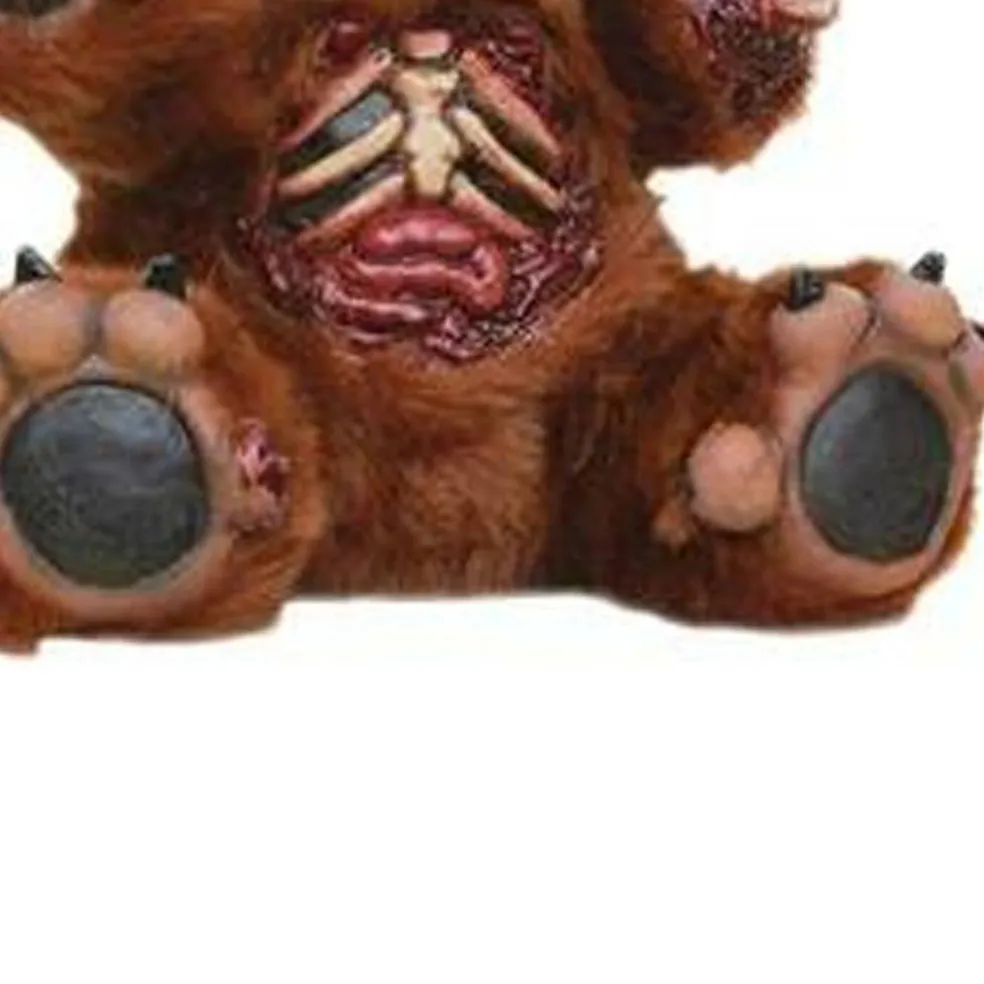 Bad Teddy Haunted Halloween Prop Latex Decoration