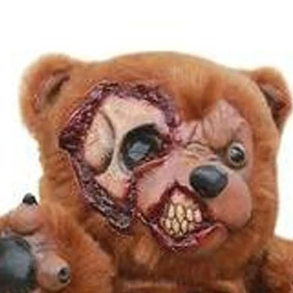 Bad Teddy Haunted Halloween Prop Latex Decoration