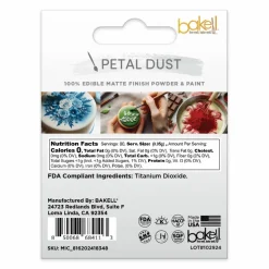 Bakell® Petal Dust Edible Matte Finish Powder