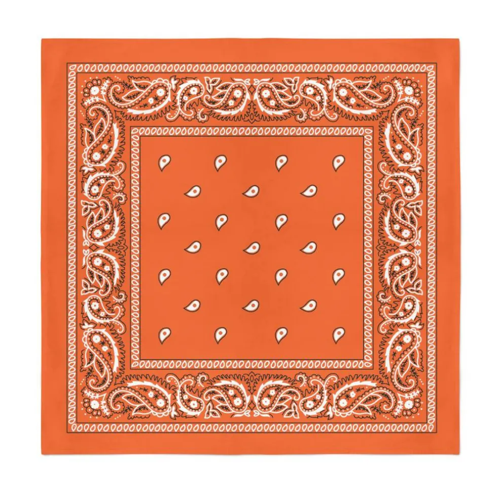 Balec Bulk Wholesale 60 Pack Paisley Polyester Bandanas Unisex