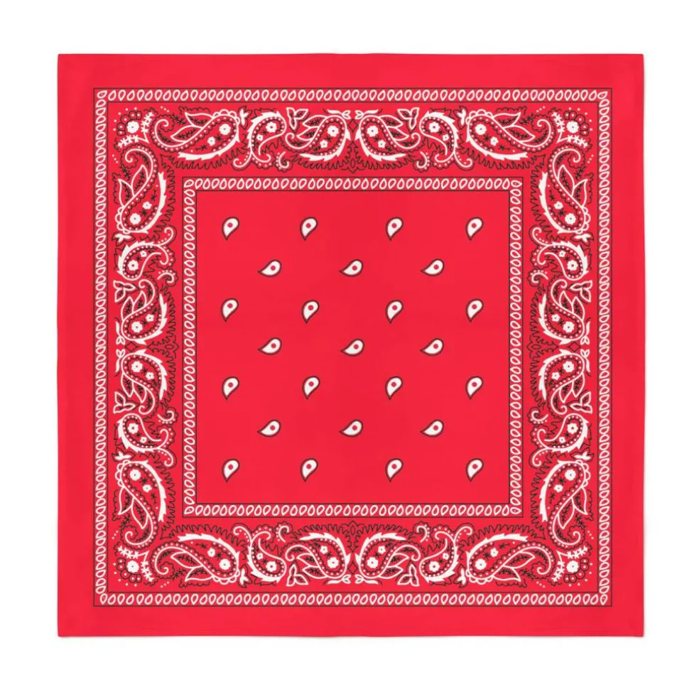 Balec Bulk Wholesale 60 Pack Paisley Polyester Bandanas Unisex