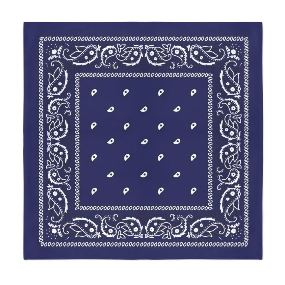Balec Bulk Wholesale 60 Pack Paisley Polyester Bandanas Unisex
