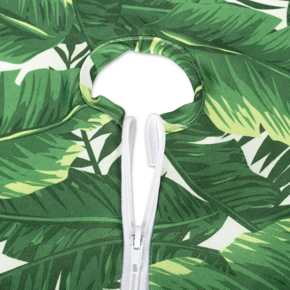 Banana Leaf Outdoor Table Runner With Zipper 14" x 108"