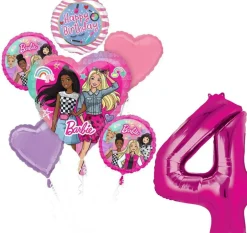 Barbie™ Birthday 7-Piece Foil Balloon Bouquet