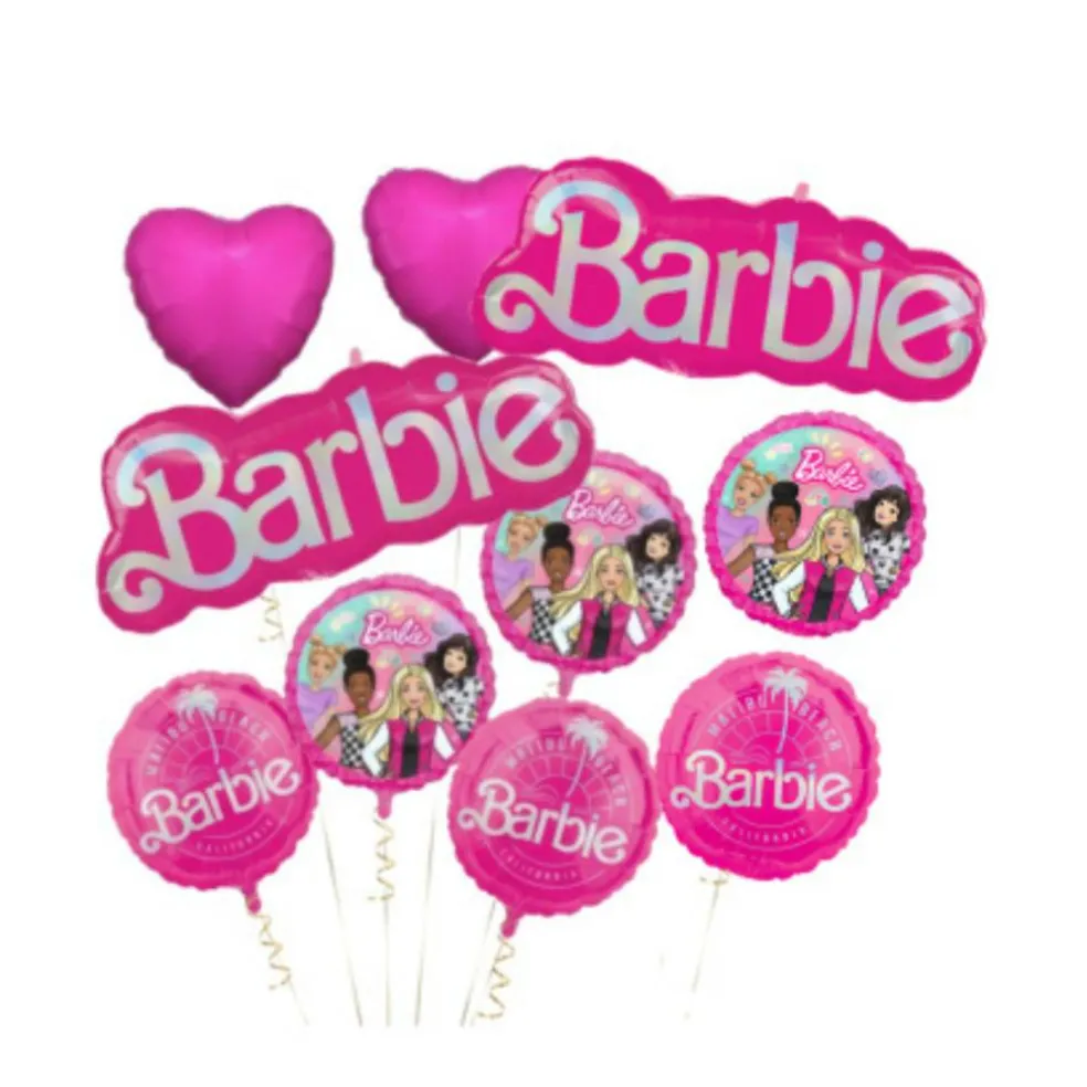 Barbie™ Pink Foil Balloon Bundle
