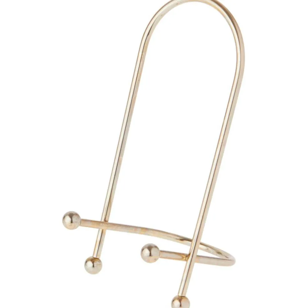 Bard's Brass Wire Easel, 7" H x 4" W x 3.25" D