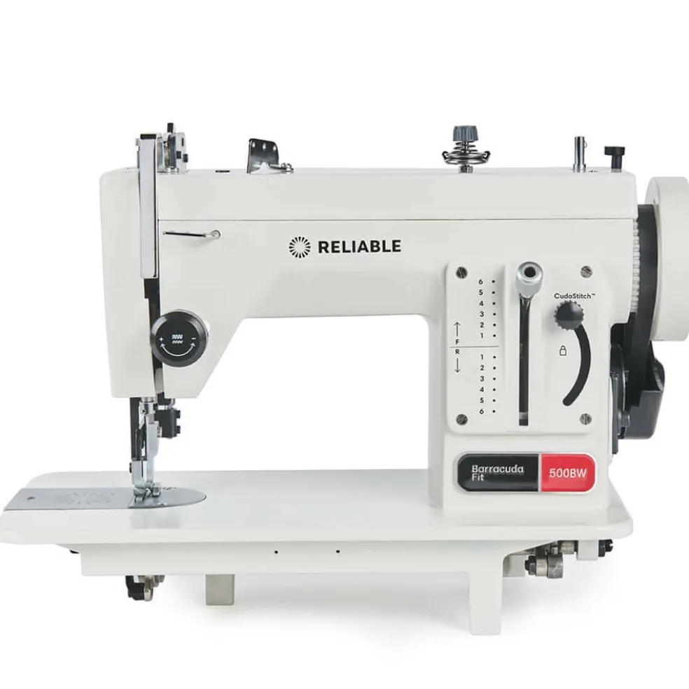 Barracuda™ Fit 500BW Straight Stitch Portable Walking Foot Sewing Machine for Heavy Material