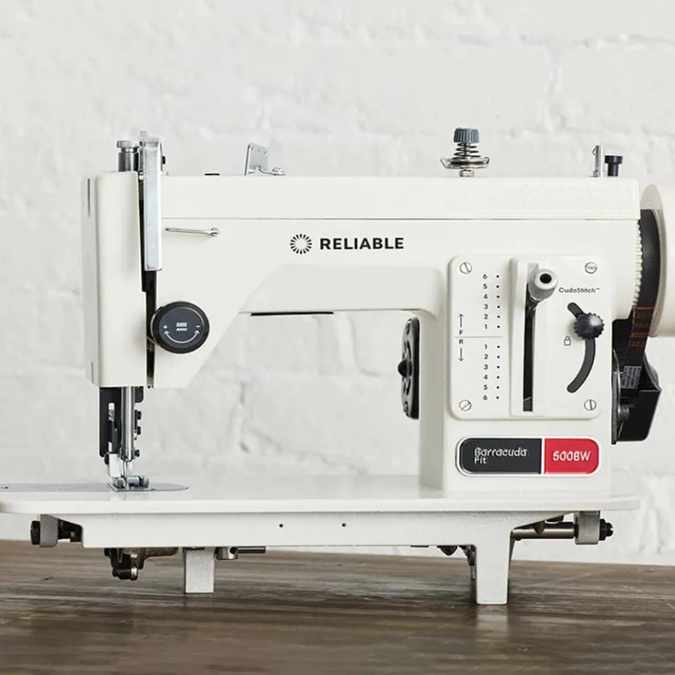Barracuda™ Fit 500BW Straight Stitch Portable Walking Foot Sewing Machine for Heavy Material