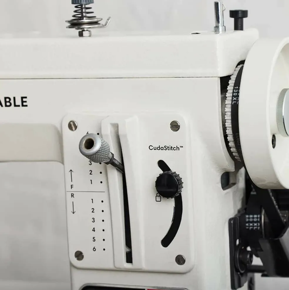 Barracuda™ Fit 500BW Straight Stitch Portable Walking Foot Sewing Machine for Heavy Material