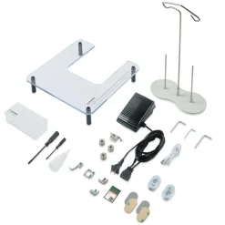Barracuda™ Fit 500BW Straight Stitch Portable Walking Foot Sewing Machine for Heavy Material