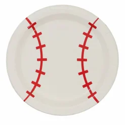 7" Baseball Snack Plates, 10ct. by Celebrate Itâ„¢