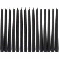 Basic Elements™ Black Unscented Taper Party Pack By Ashland®