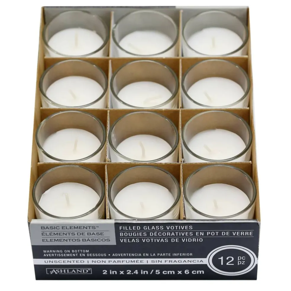 Basic Elements™ Glass Votive Candles by Ashland®