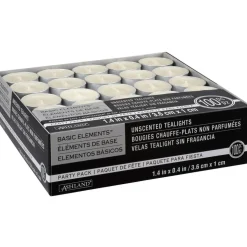Basic Elements™ Ivory Unscented Tealights By Ashland®