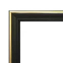 Basics 8.5" x 11" Black & Gold Multipurpose Document Frame by Studio Décor®