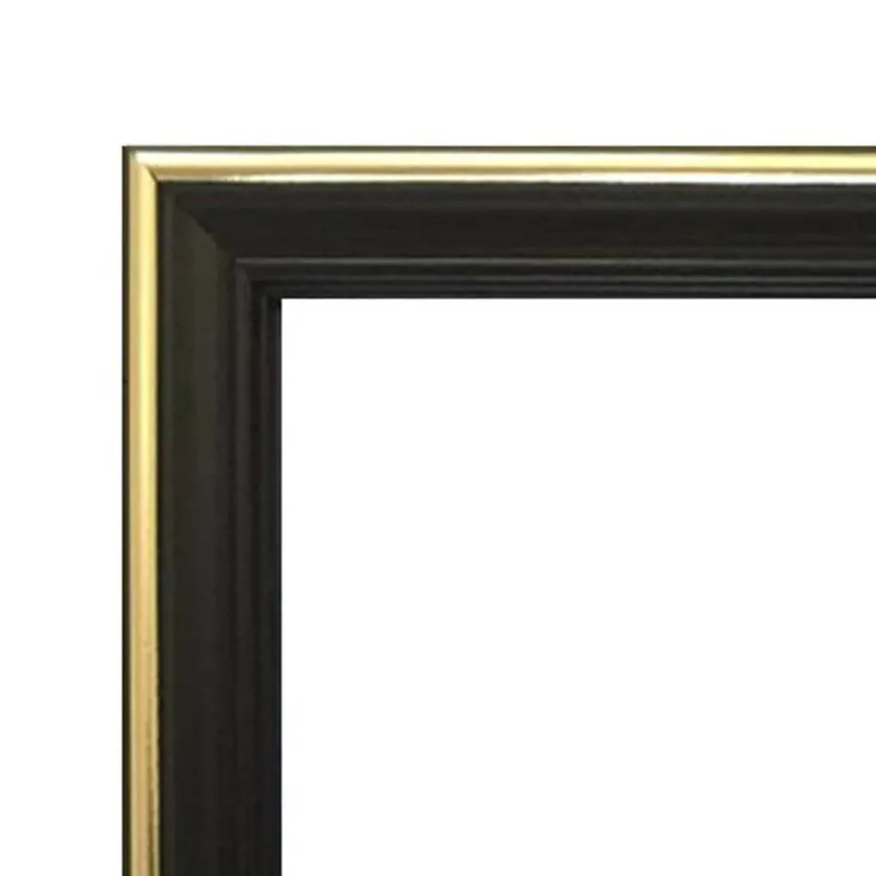 Basics 8.5" x 11" Black & Gold Multipurpose Document Frame by Studio Décor®