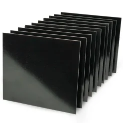 Basswood Colored Wood 12x12 inches Sheets, 1/8th, Thicknesses, Glowforge Diode Ready, 9 or 17 Different Colors Included