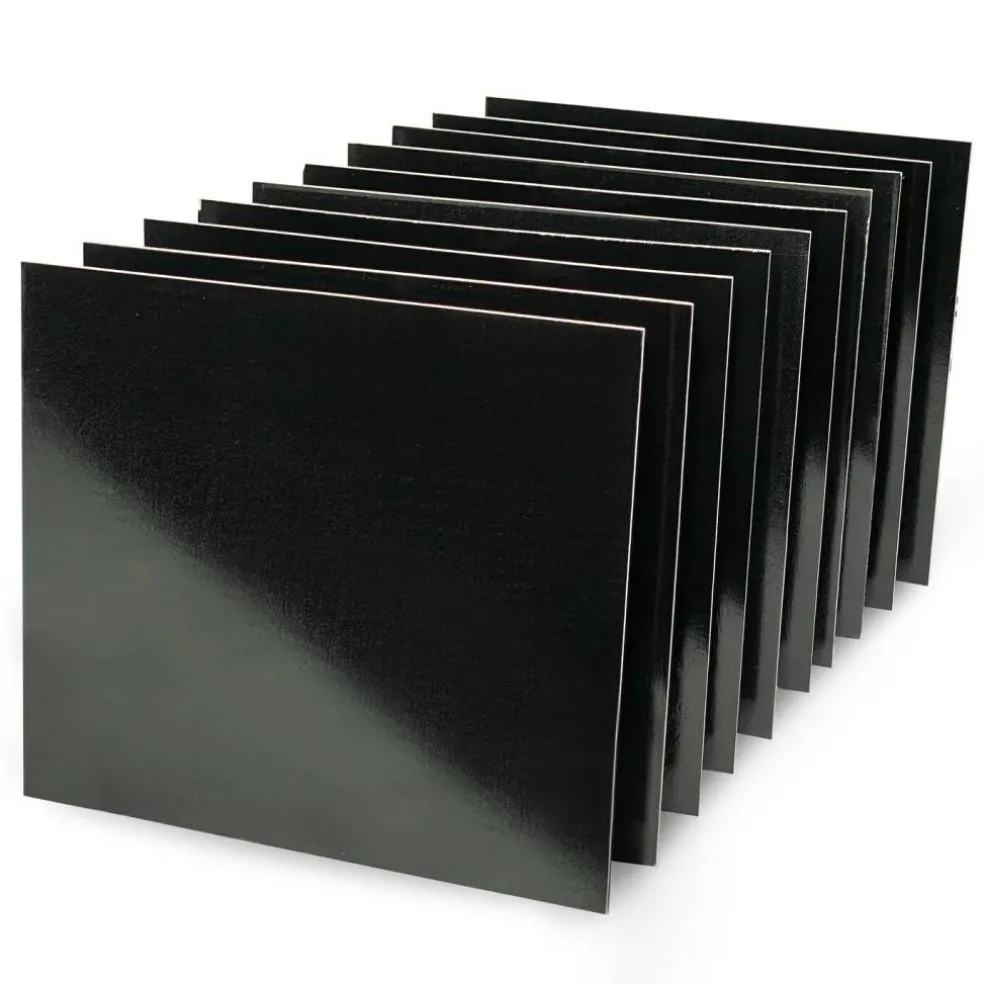 Basswood Colored Wood 12x12 inches Sheets, 1/8th, Thicknesses, Glowforge Diode Ready, 9 or 17 Different Colors Included