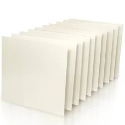 Basswood Colored Wood 12x12 inches Sheets, 1/8th, Thicknesses, Glowforge Diode Ready, 9 or 17 Different Colors Included