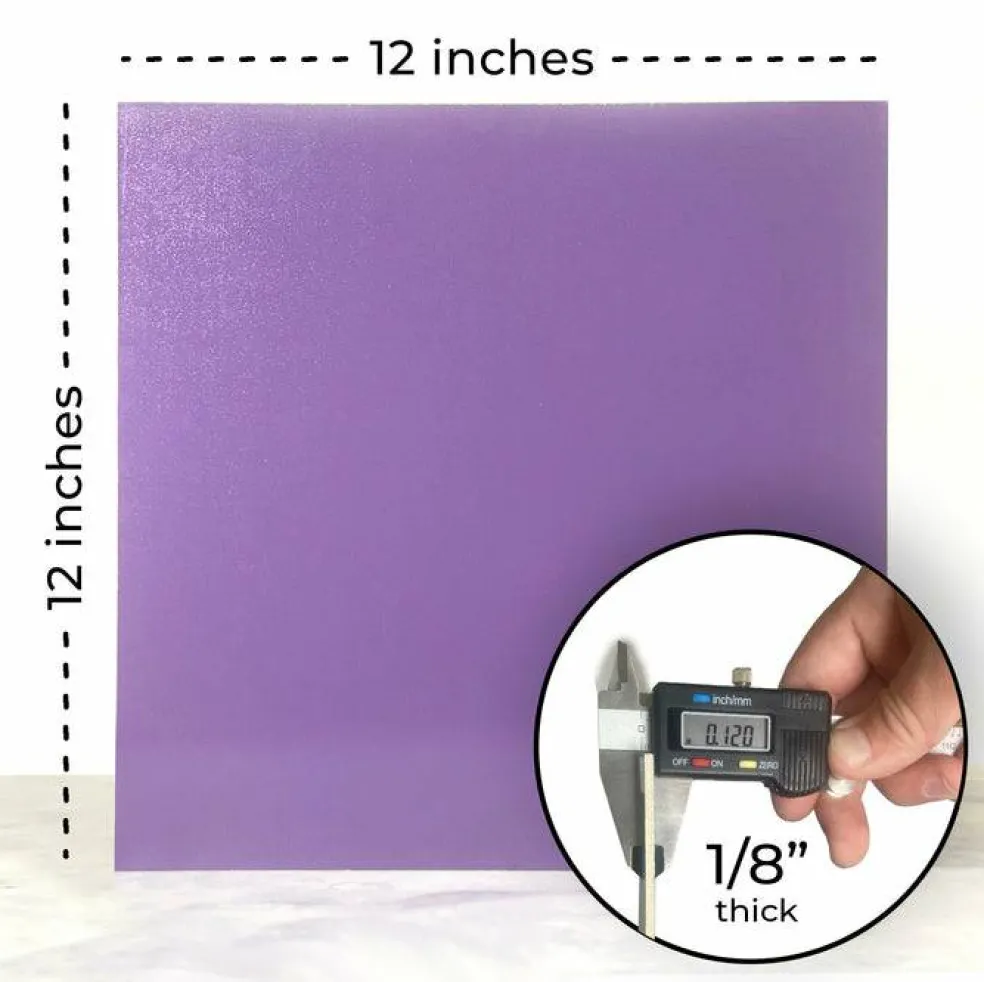 Basswood Colored Wood 12x12 inches Sheets, 1/8th, Thicknesses, Glowforge Diode Ready, 9 or 17 Different Colors Included