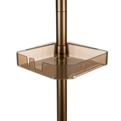 Bath Bliss 4-Tier Tension Corner Shower Organizer Caddy