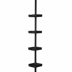 Bath Bliss 4-Tier Tension Corner Shower Organizer Caddy