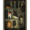17.75" Bat Skull Curiosities Cabinet Tabletop Décor by Ashland®