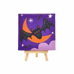 Bats & Moon Canvas Diamond Art Kit by Creatology™