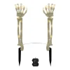 Battery-Operated Lighted Skeleton Arms - Set of 2