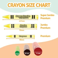 BAZIC 48 Color Crayons, 48 Count, Paraffin Wax Crayons, for Coloring, Kids Art, School Art Class