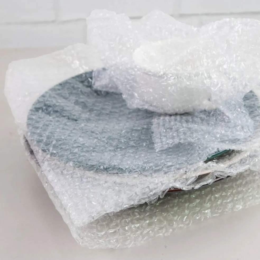 BAZIC Cushion Bubble Wrap Roll, 12 in x 5 ft, for Shipping Moving Packaging