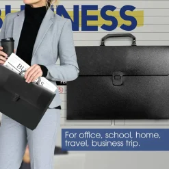 BAZIC Document Case A4/Letter Size w/ Handle