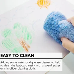 BAZIC Dry Erase Lapboard, 9" x 12", Double-Sided