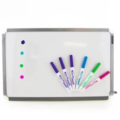 BAZIC Fine Tip Bright Color Dry-Erase Marker (4/Pack)