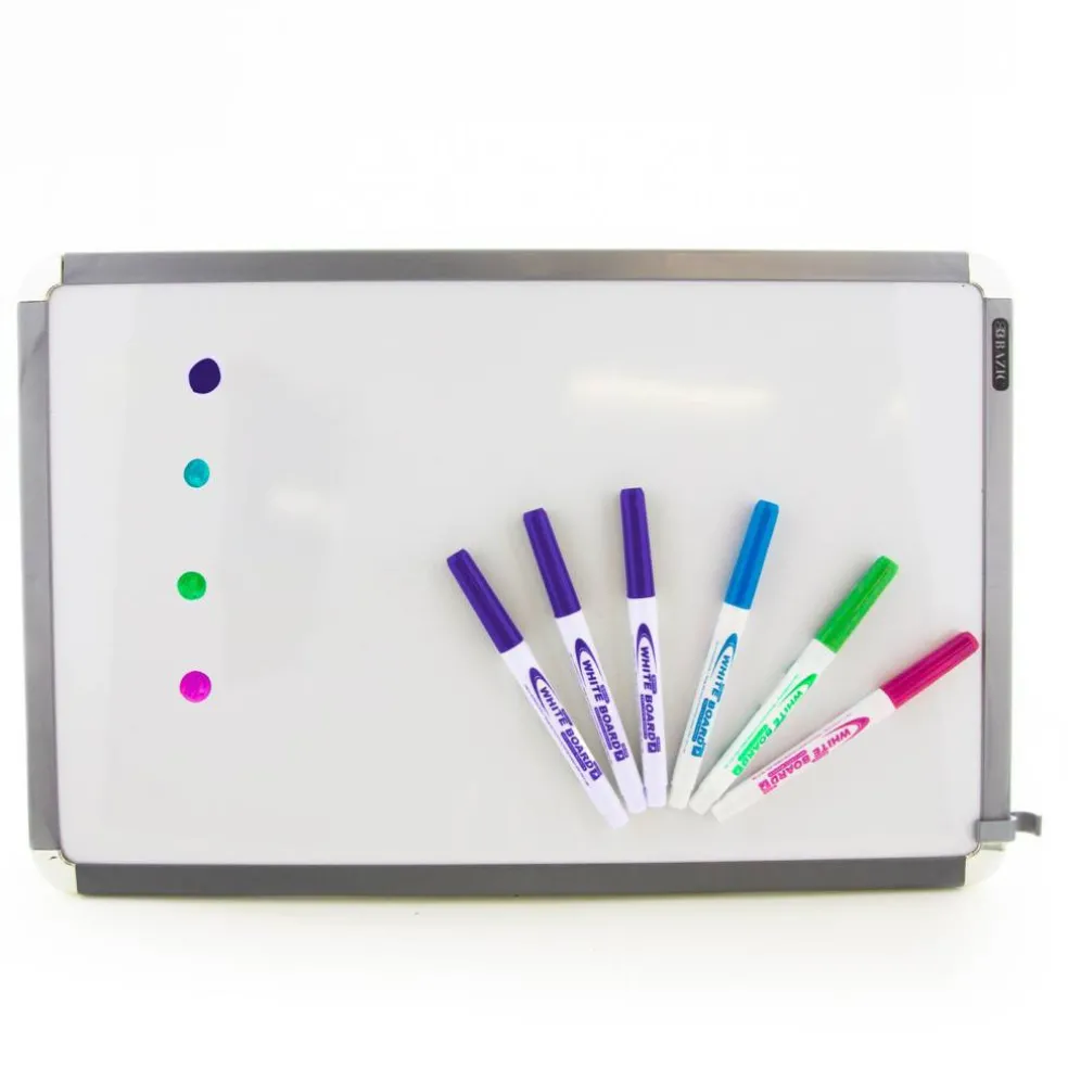 BAZIC Fine Tip Bright Color Dry-Erase Marker (4/Pack)