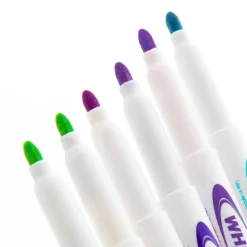 BAZIC Fine Tip Bright Color Dry-Erase Marker (4/Pack)